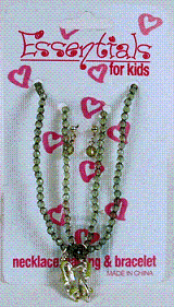 Essentials for Kids jewelry recall